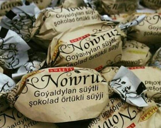 قیمت انواع شکلات خارجی نوروز ترکمنستان